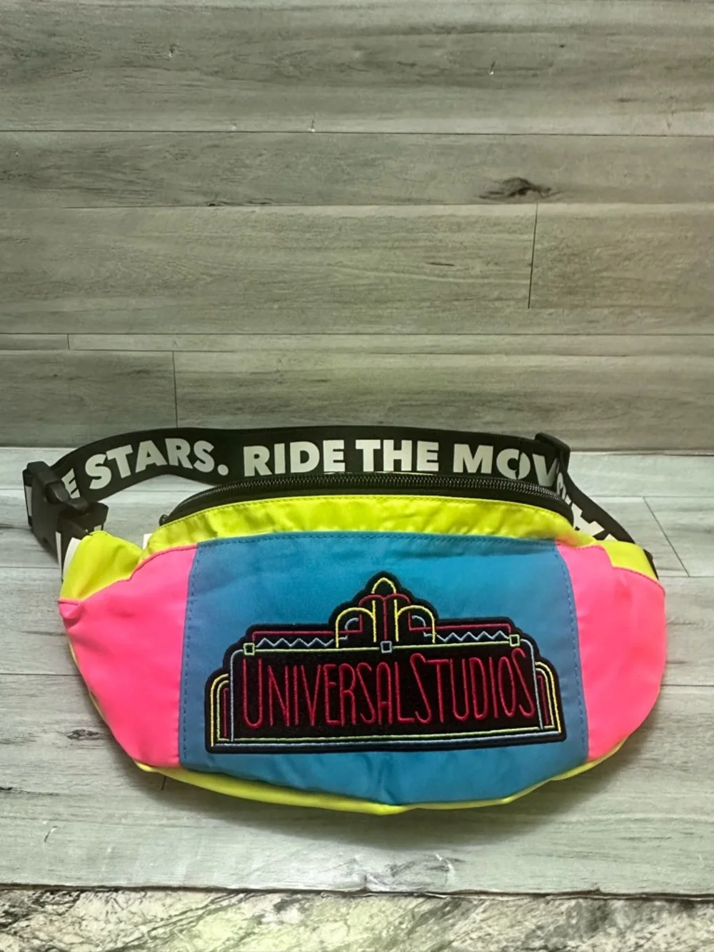 Universal Black & White Universal Studios Logo Interior Label funny Bag